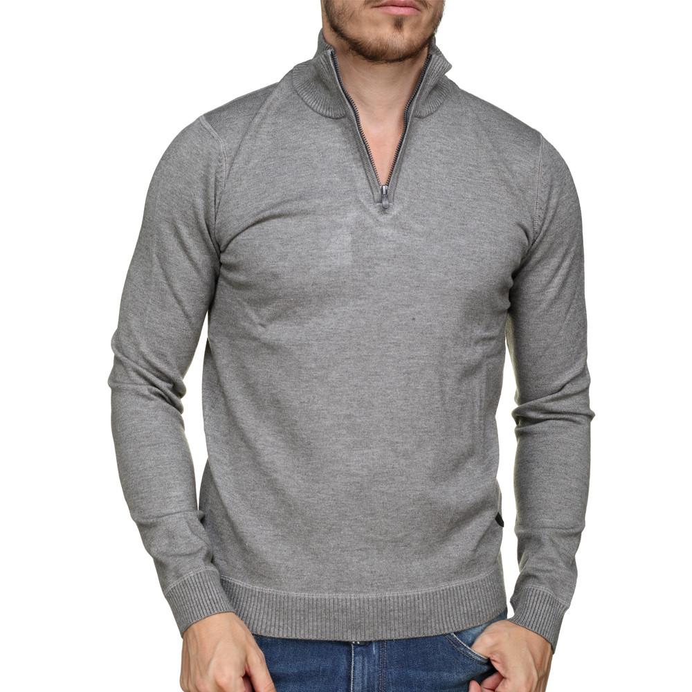Pull Gris Homme Teddy Smith P-Robin pas cher