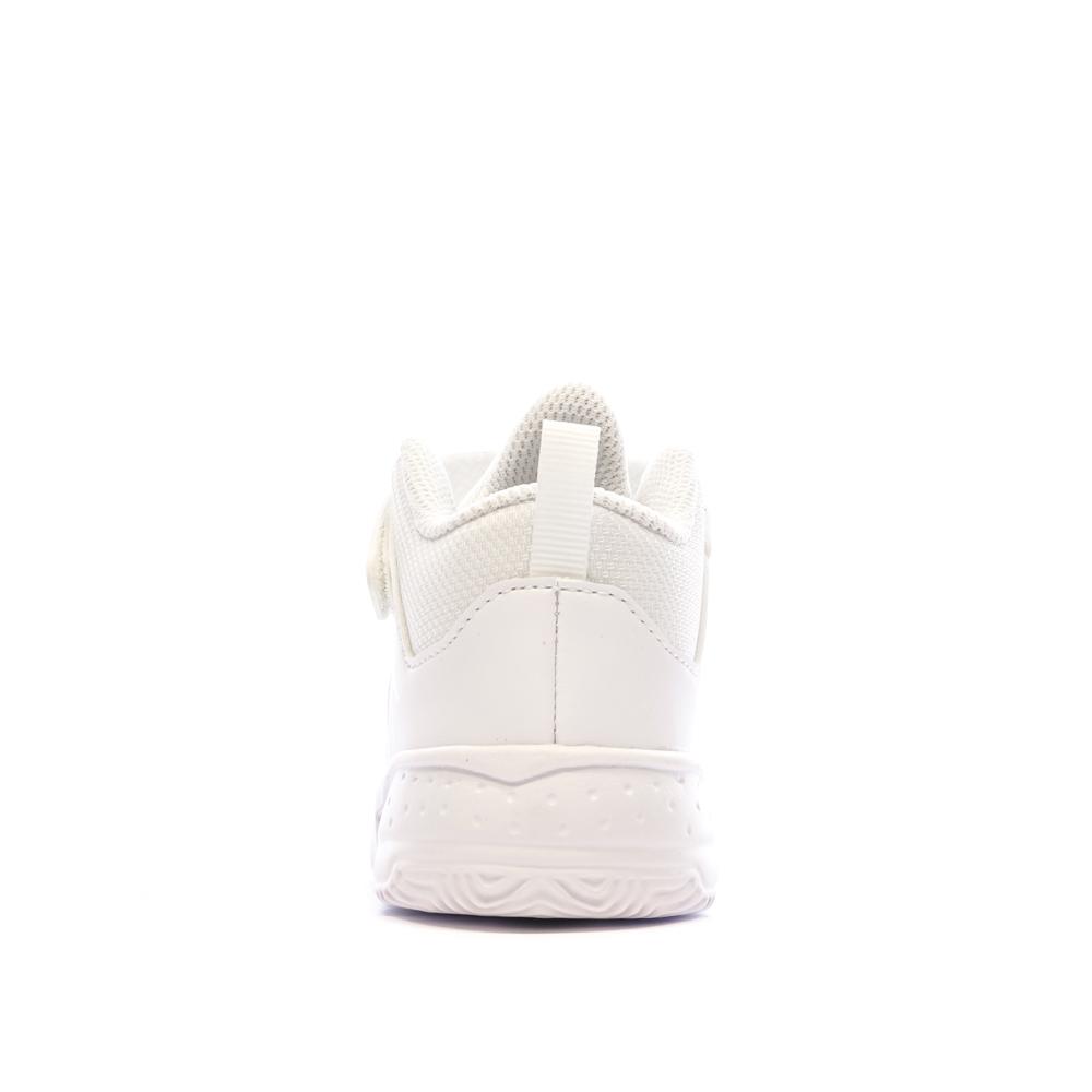 Baskets Blanches Garçon Nike Jordan Max Aura 3 vue 3