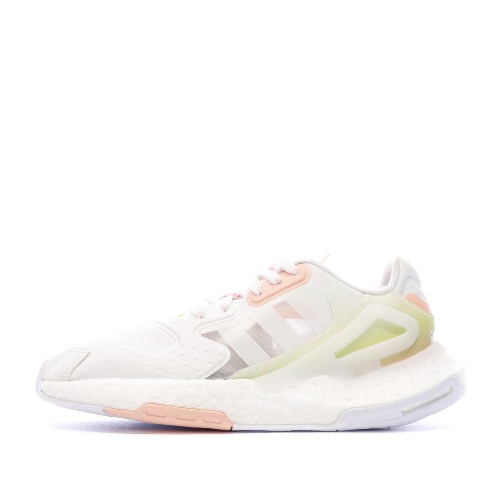 Baskets Blanches Femme Adidas Day Jogger pas cher