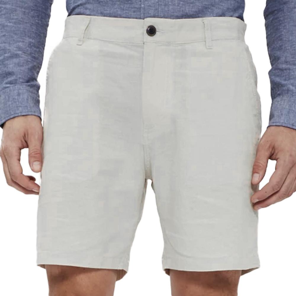 Short Gris Homme Jack & Jones Linen chino pas cher