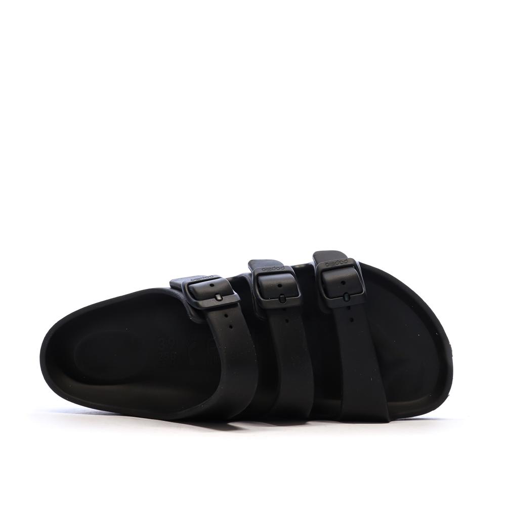 Sandales Noires Femme Birkenstock Florida Flex vue 4