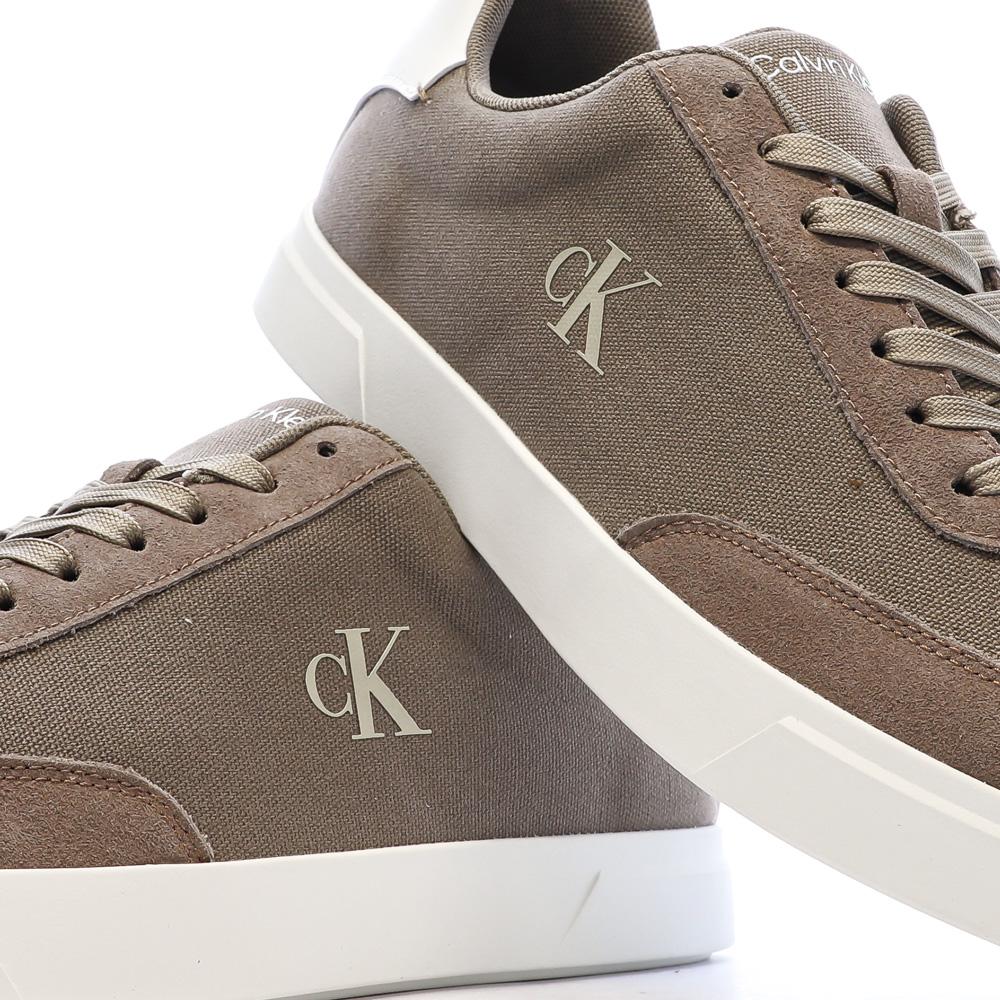 Calvin Klein Jeans Low Sneaker für Herren in Taupe Ansicht 7