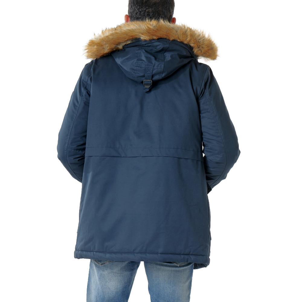 Parka marine homme Teddy Smith P-Harold vue 2