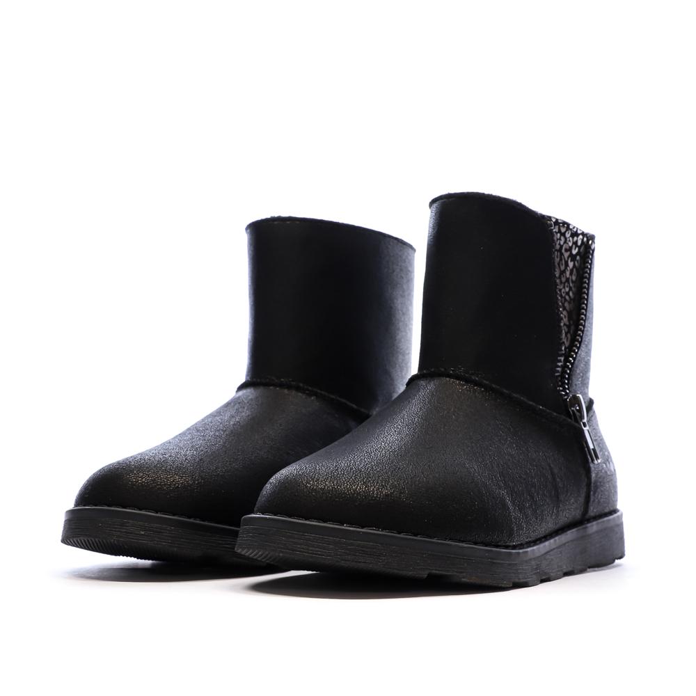 Boots Noir Fille MOD8 Aldize vue 6