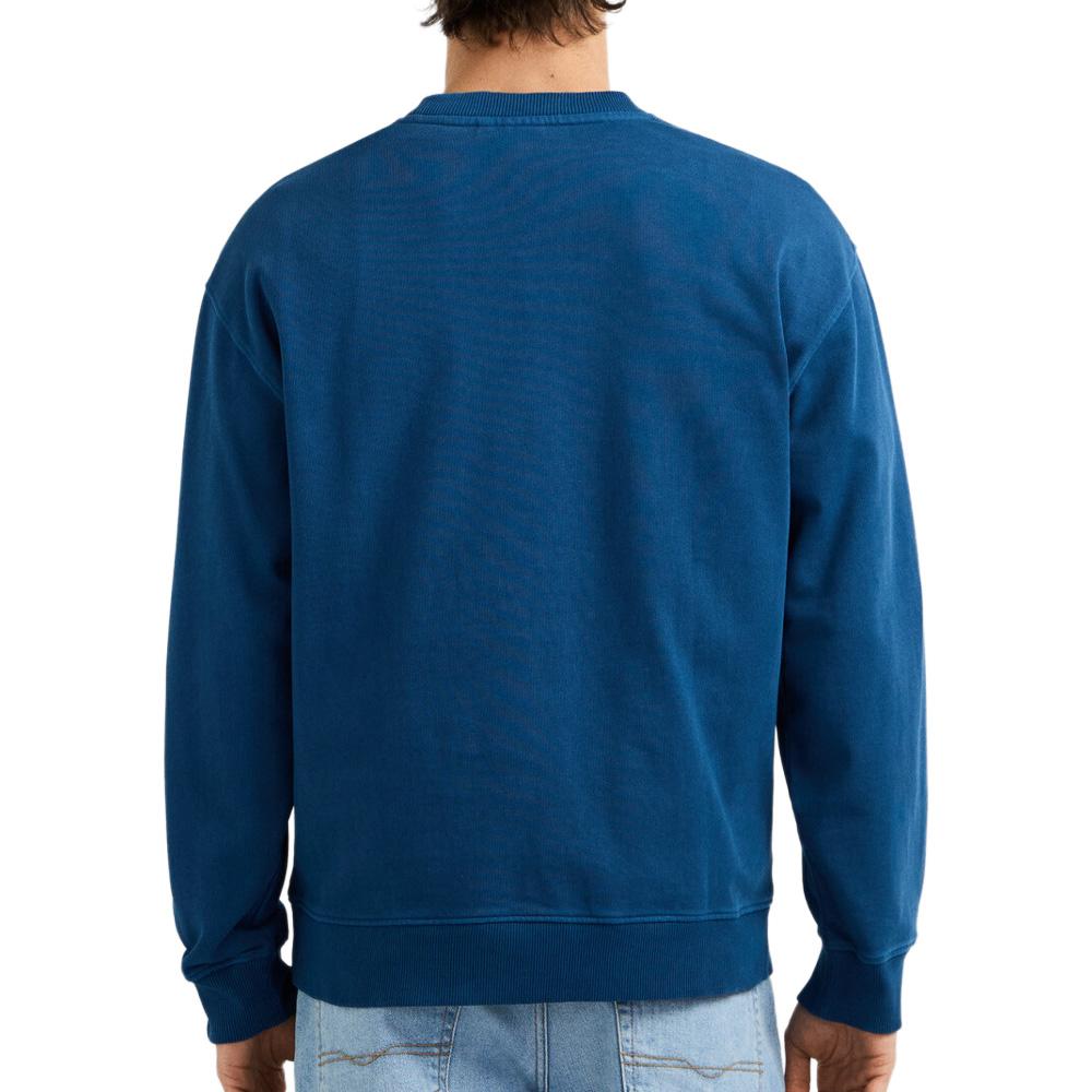 Sweat Bleu Royal Homme Pepe jeans John vue 2