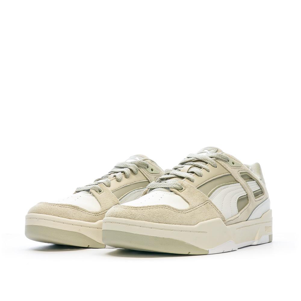 Baskets Blanc/Beige Homme Puma Soph vue 6