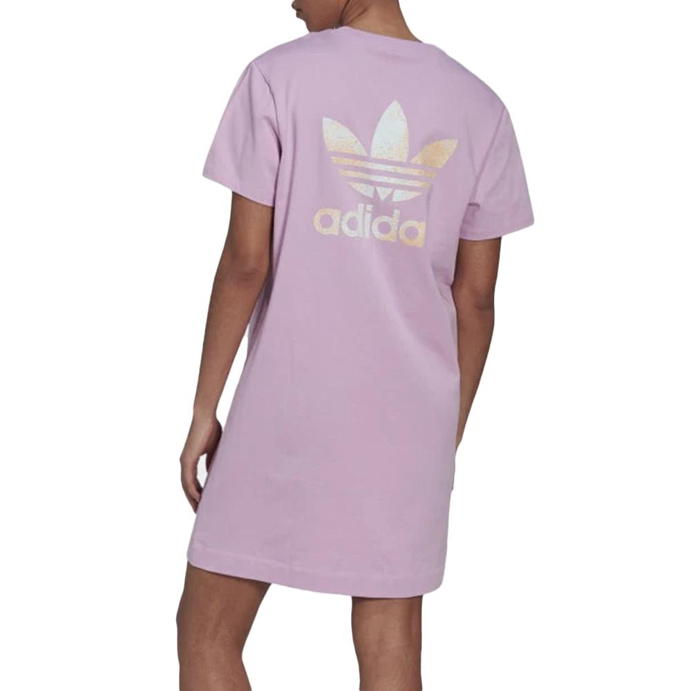 Robe Violette Femme Adidas HL6614 vue 2