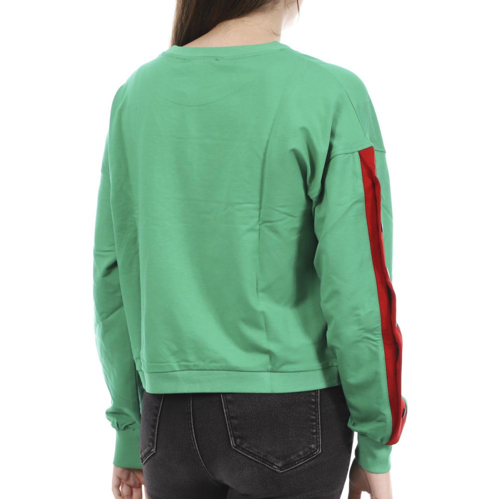 Sweat Vert Femme Supreme Grip Boom vue 2