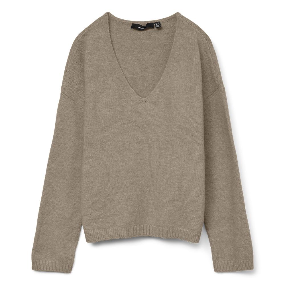 Pull Marron Femme Vero Moda Besti pas cher