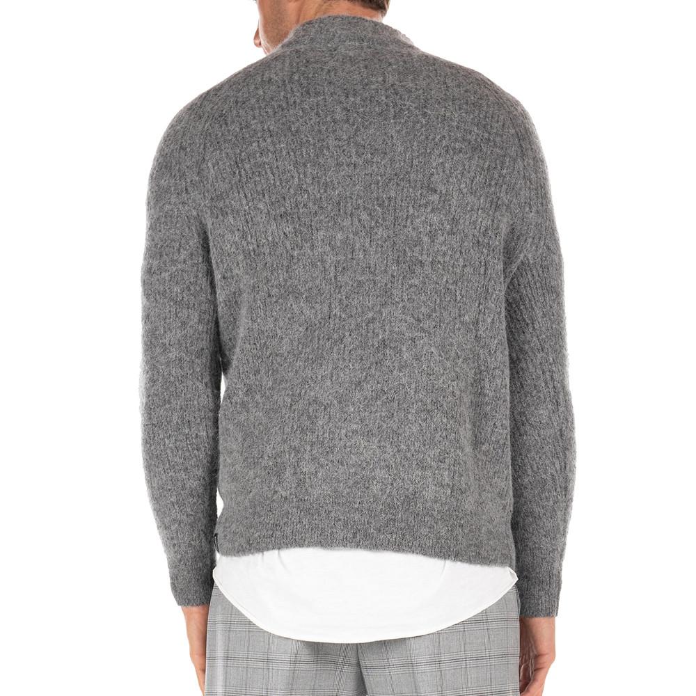 Pull Gris Homme Superdry Alpaca vue 2