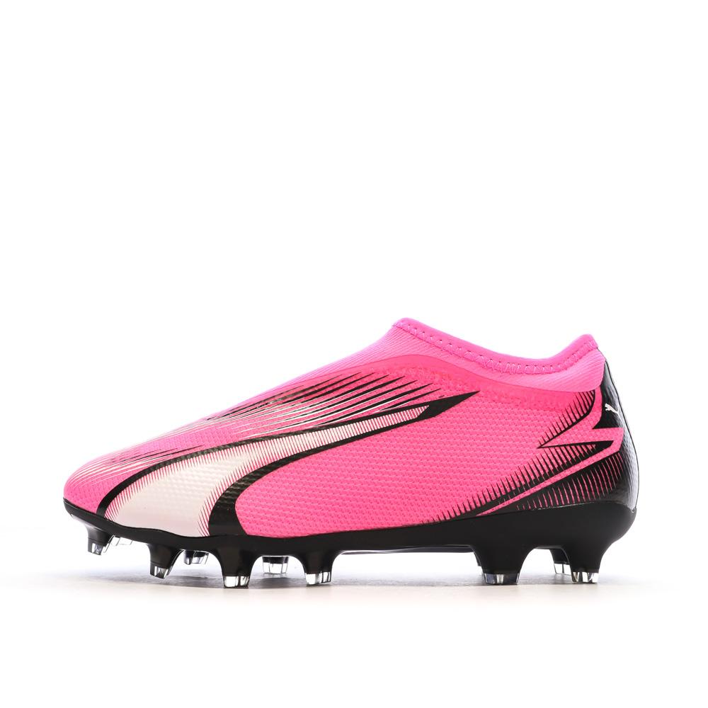 Chaussures de football Rose Garçon/Fille Puma Ultra Match pas cher