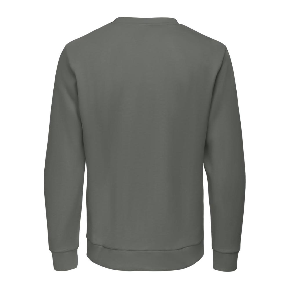 Sweat Kaki Homme Only & Sons Chase vue 2