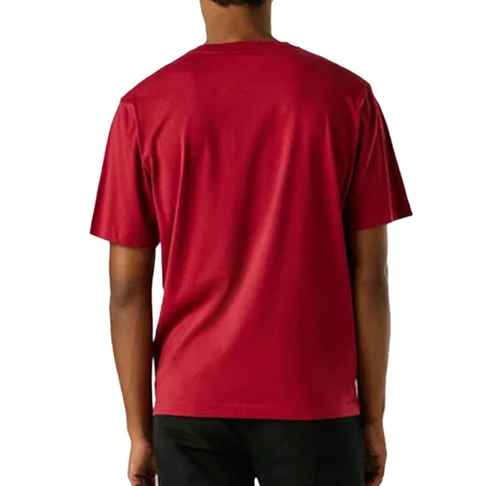 T-Shirt Rouge Homme Pepe jeans Griffin vue 2