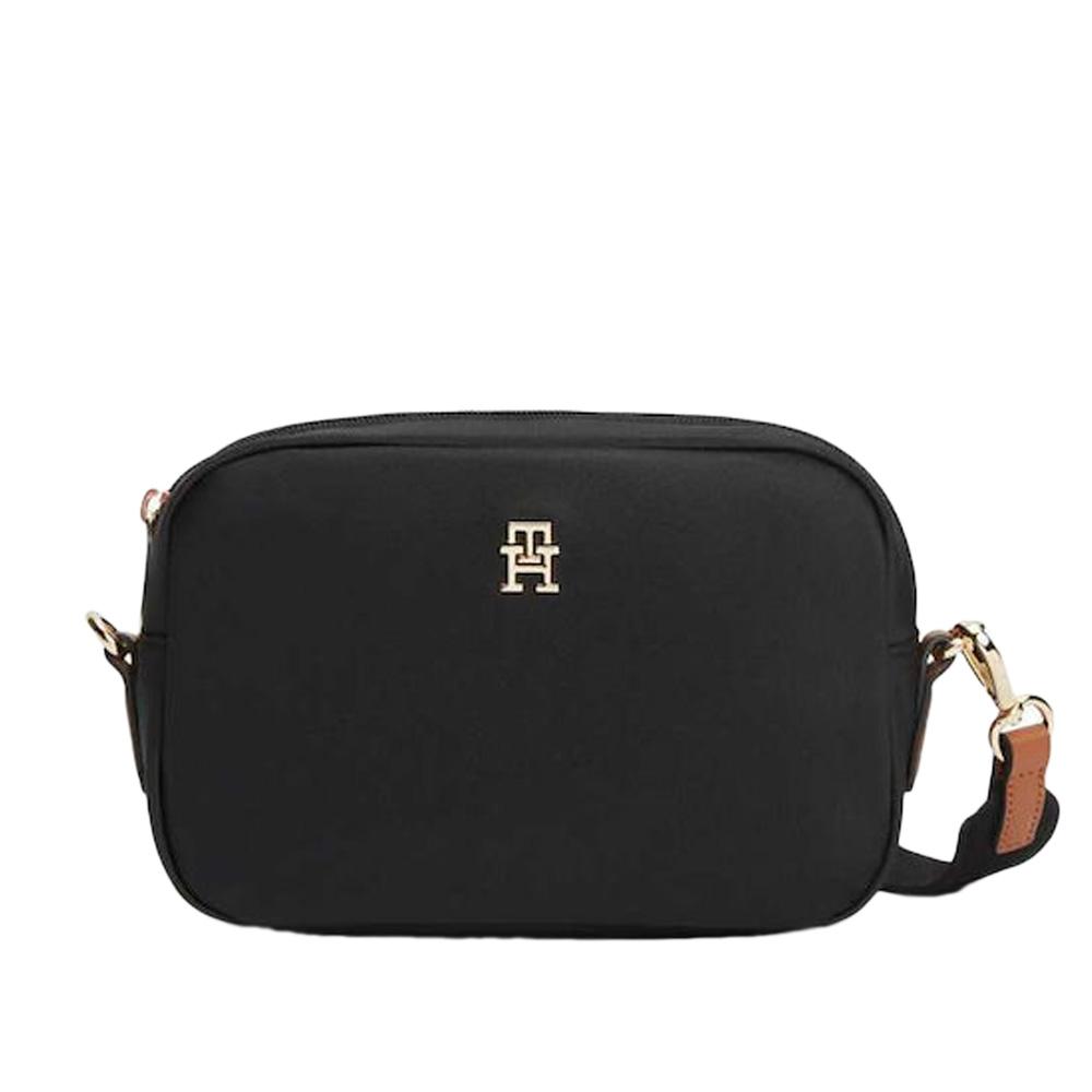 Sac bandoulière Noir Femme Tommy Hilfiger Popette Camera pas cher