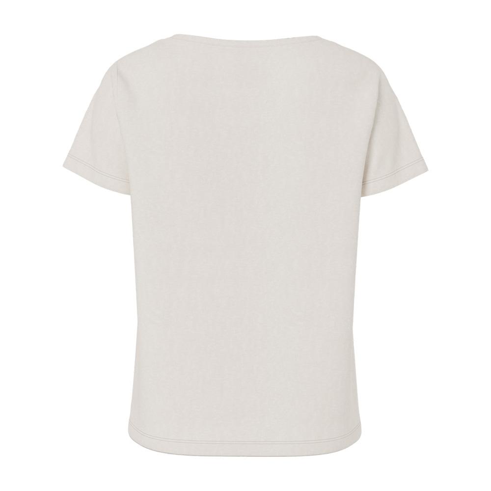 T-Shirt Rose Pale Femme Pieces Sophie vue 2