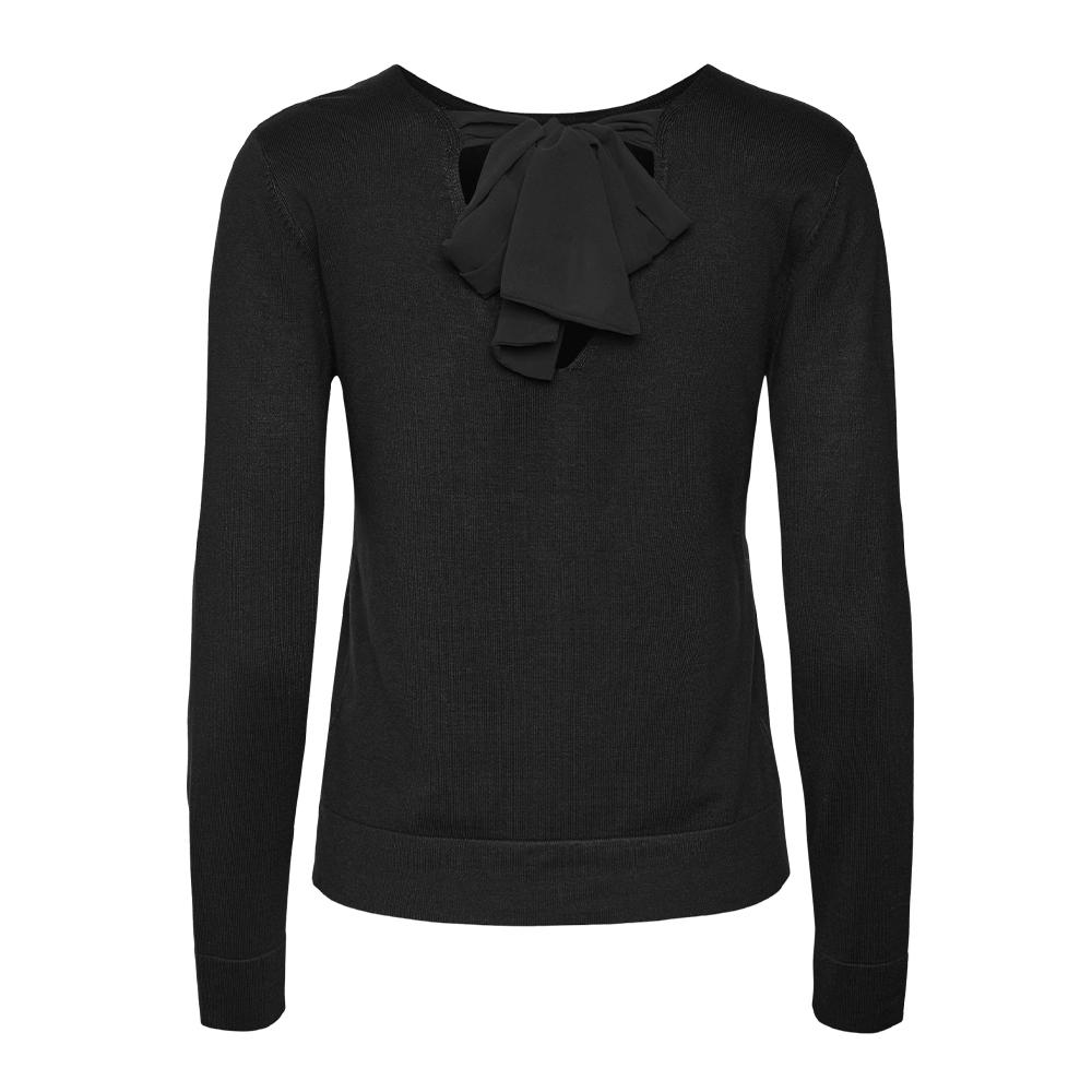 Pull Noir Femme Vero Moda Molly vue 2