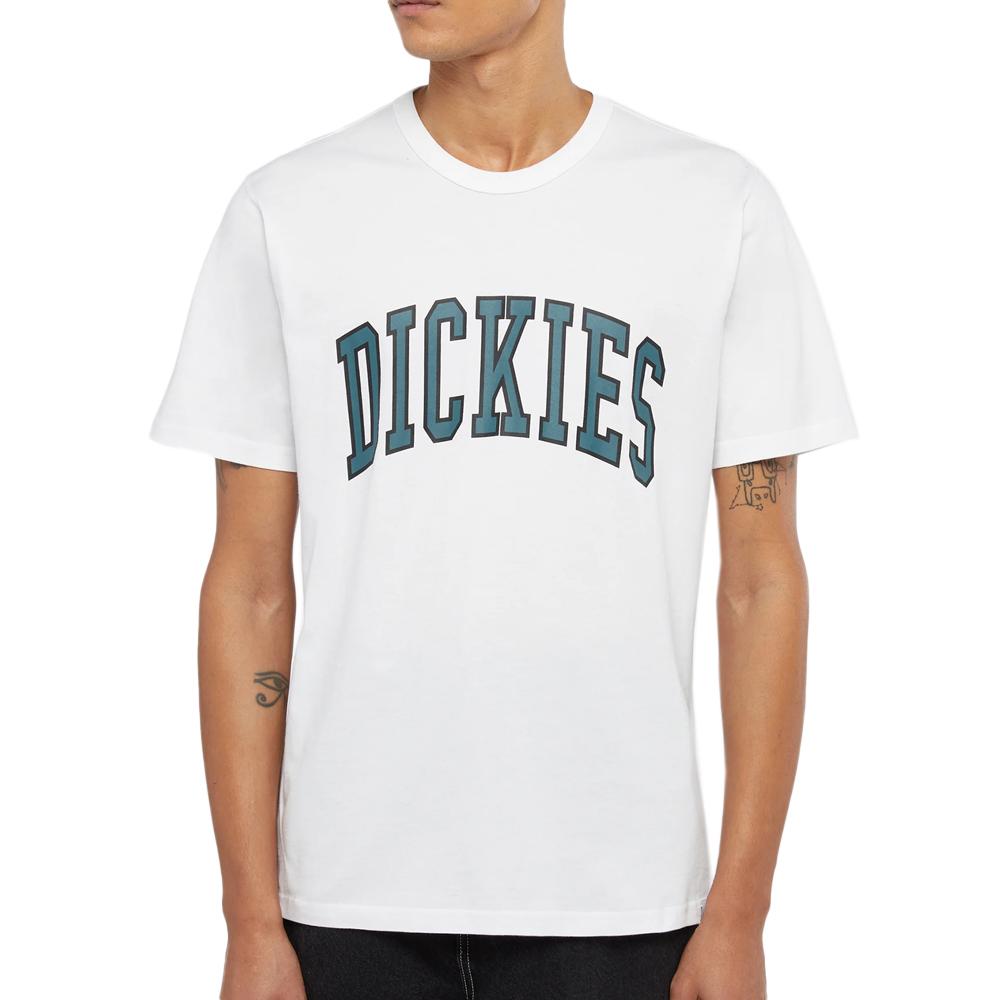 T-shirt Blanc Homme Dickies Aitkin DK0A4X9FJ971 pas cher