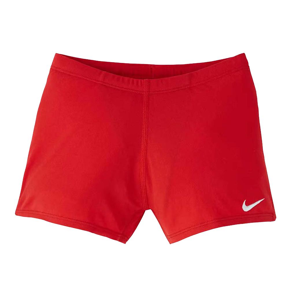 Boxer de bain Rouge Garçon Nike Ness pas cher