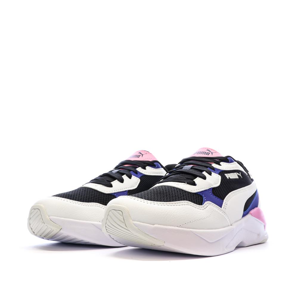Baskets Blanches/Noires/Roses Femme Puma Xray Speed Lite vue 6