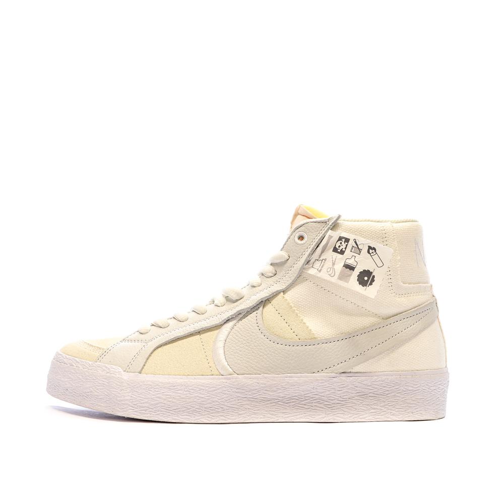 Baskets Beige Homme Nike Sb Zoom Blazer