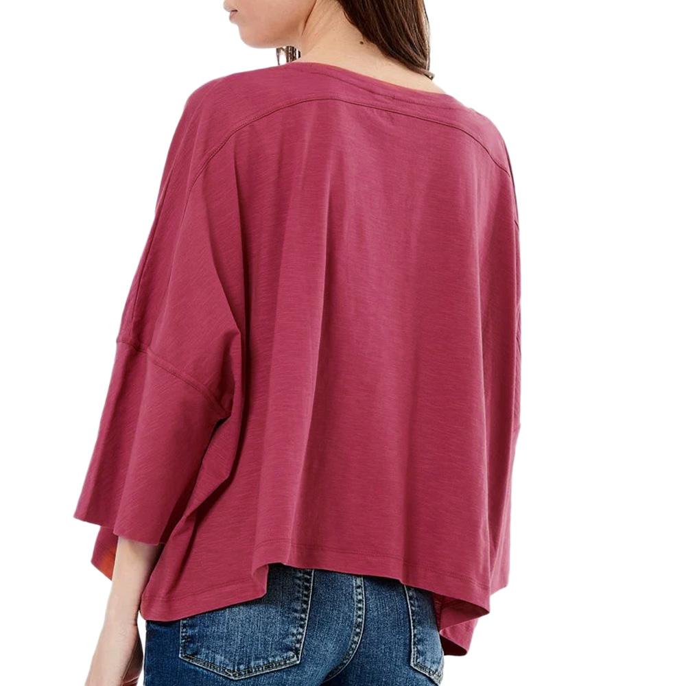 T-shirt Fuchsia Femme Kaporal LEXI vue 2