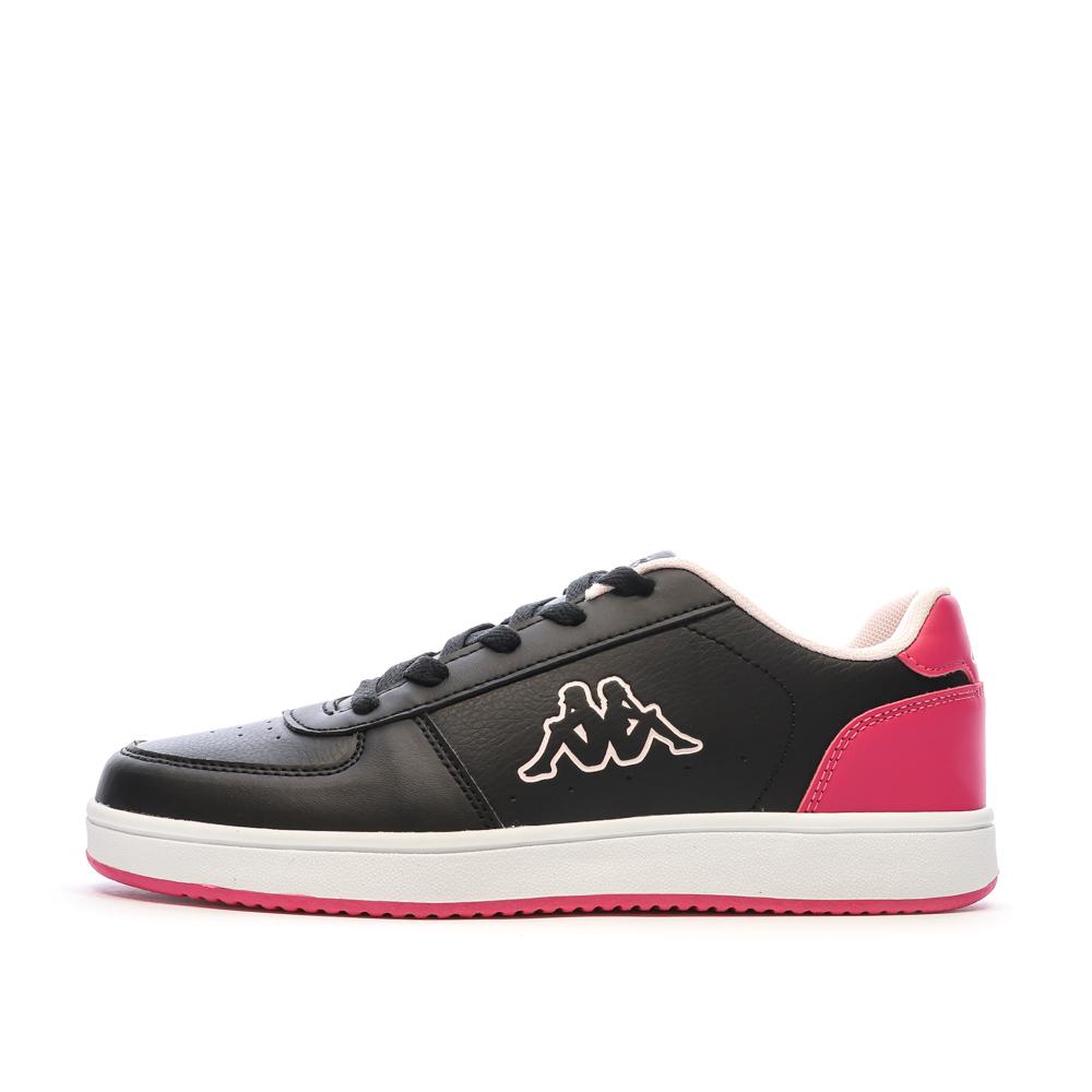 Baskets Noir/Rose Fille KAPPA Malone Lace pas cher