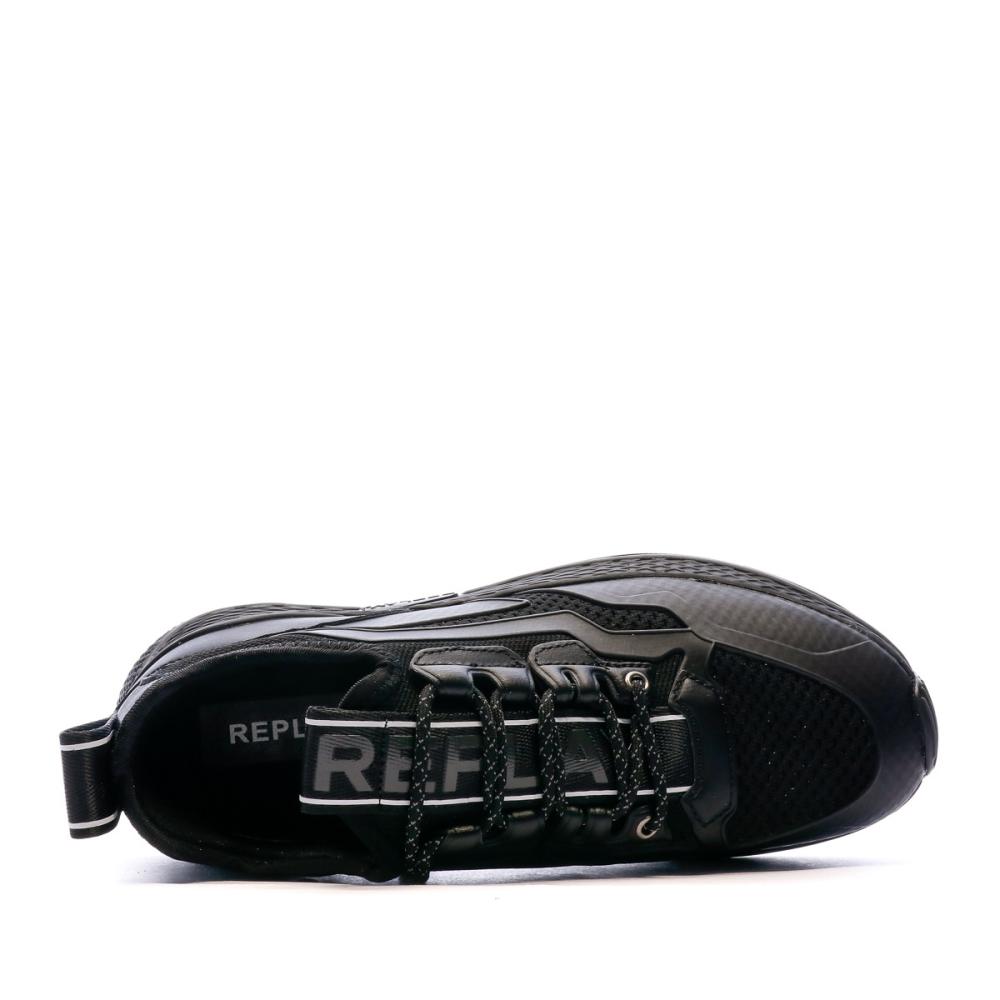 Baskets noir Homme Replay Hybrid vue 4