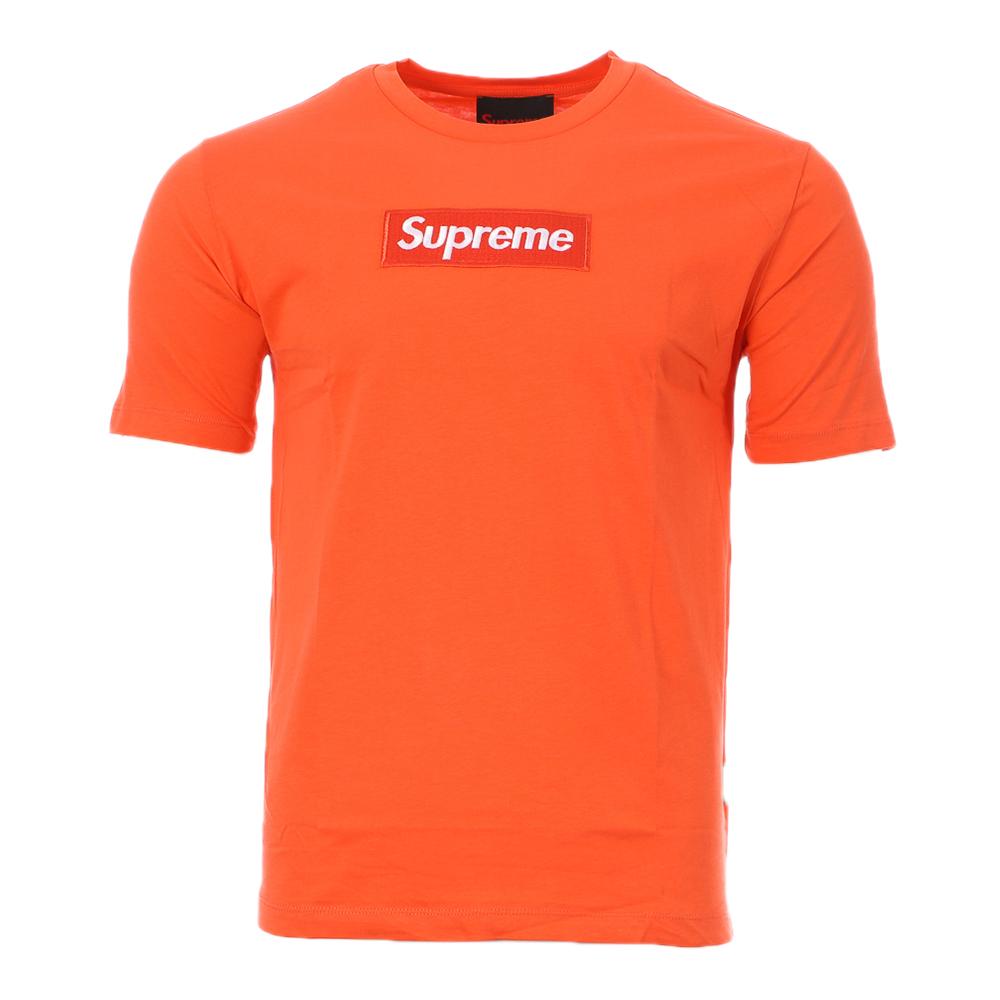 T-shirt Orange Homme Supreme Grip Nick pas cher