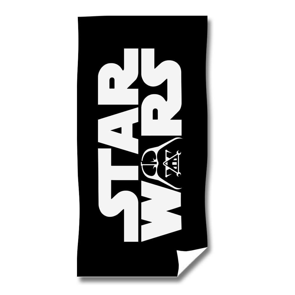 Serviette de bain Noir Star Wars 70x140cm pas cher