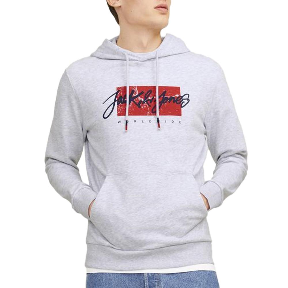 Sweat Gris Homme Jack & Jones Whtiley pas cher