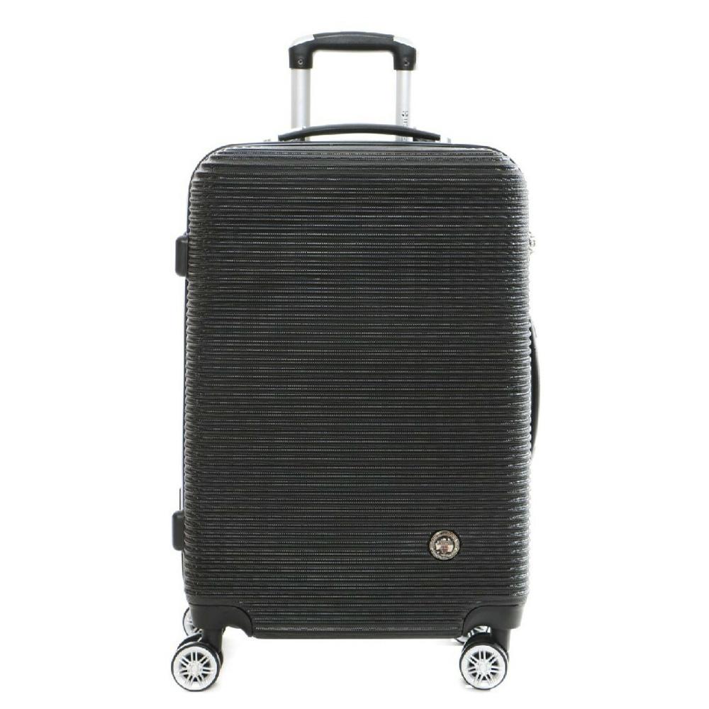 Valise Noir Geographical Norway 24 pouces Solomun pas cher