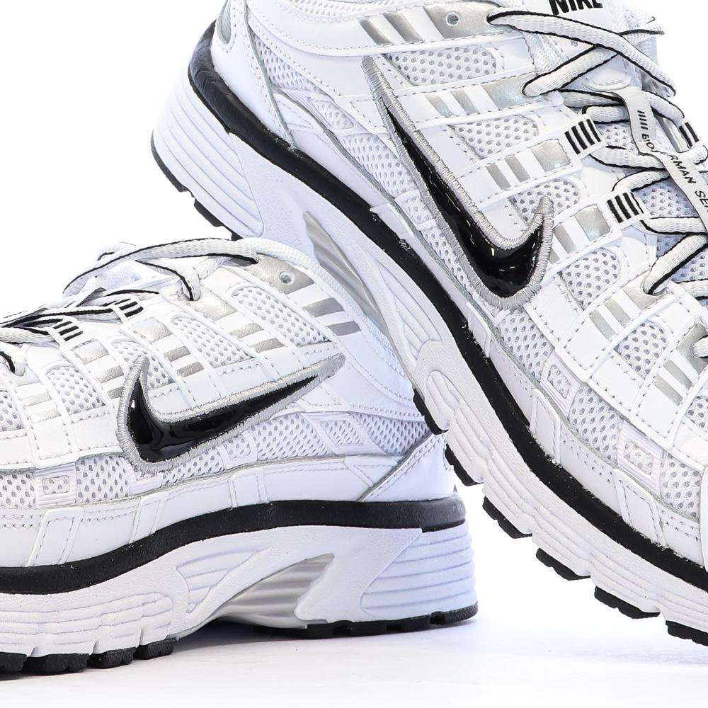 Baskets Blanches/Noires Homme Nike P-6000 vue 7