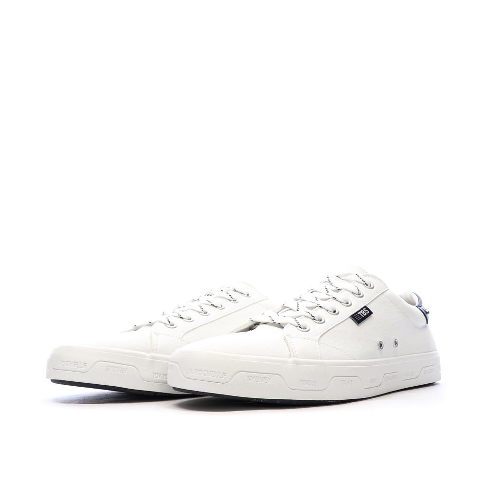 Baskets Blanches Homme TBS Lanzaro vue 6
