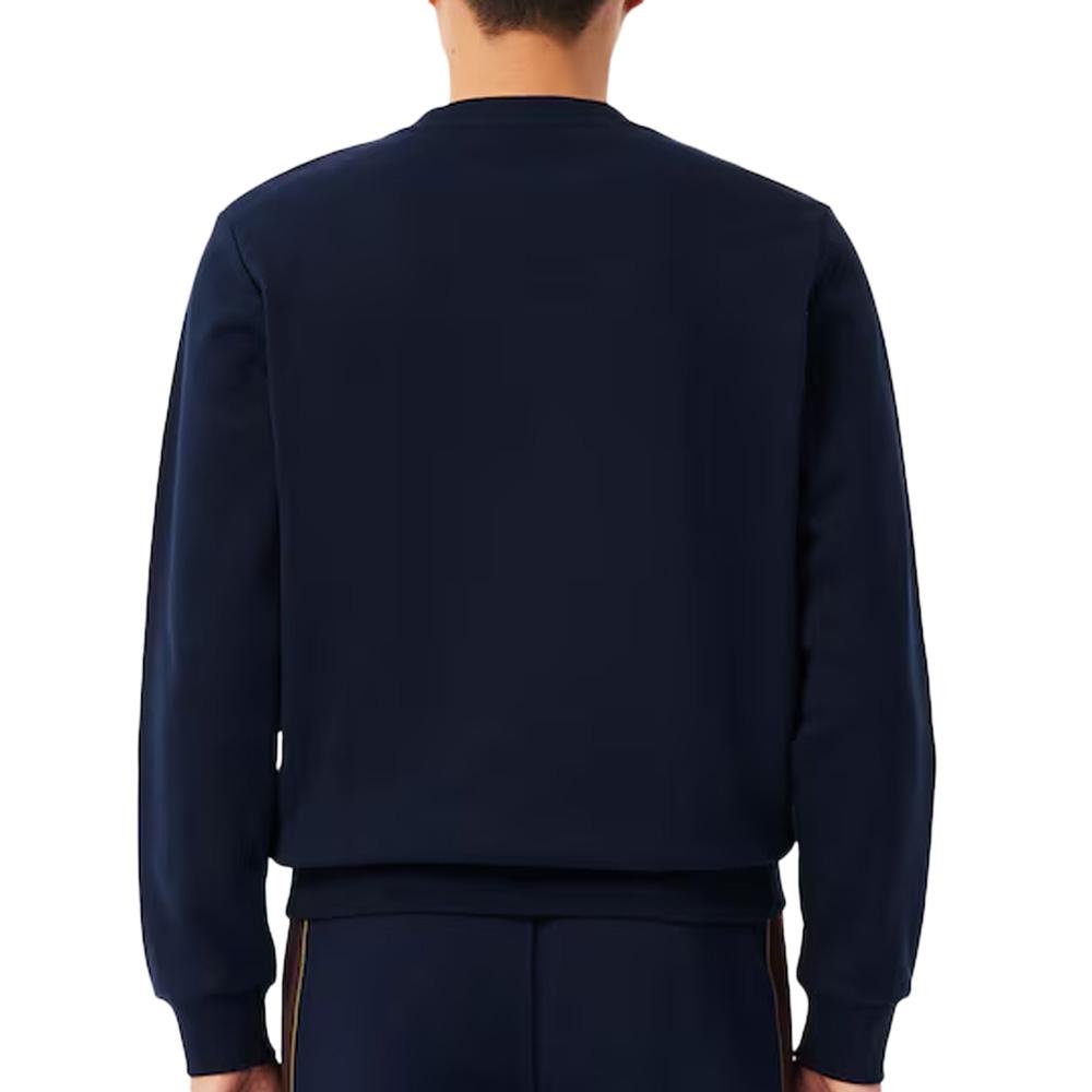 Sweat Marine/Blanc Homme Lacoste SH5498 vue 2