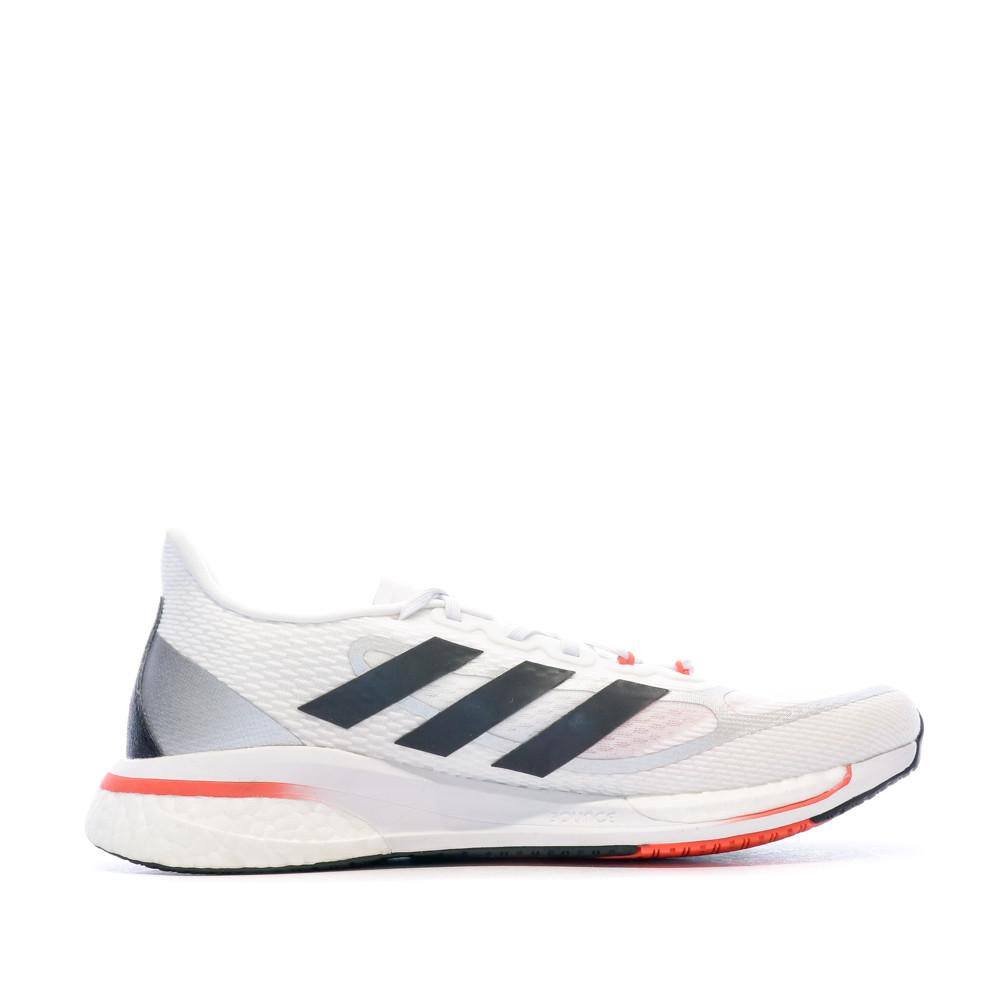 Chaussures de running Blanche Homme Adidas Supernova vue 2