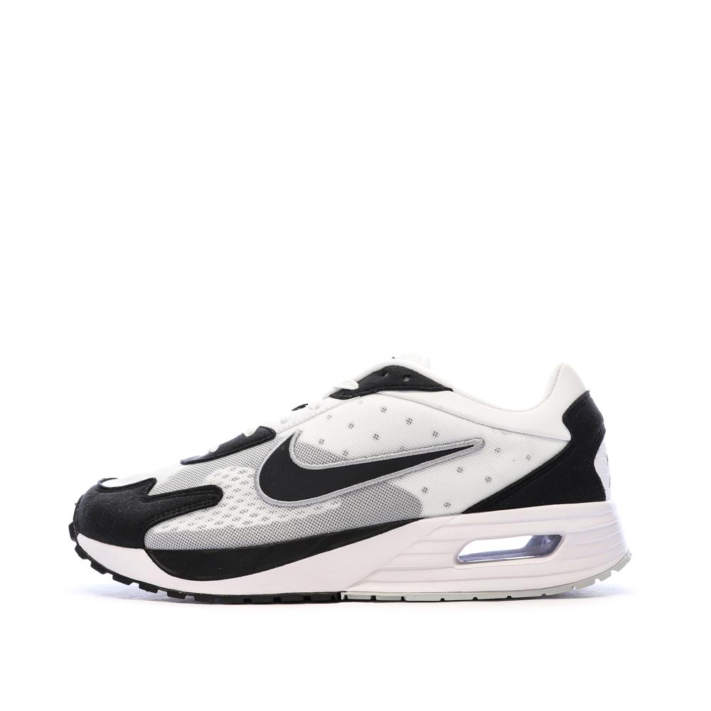 Baskets Blanc/Noir Homme Nike Air Max Solo pas cher