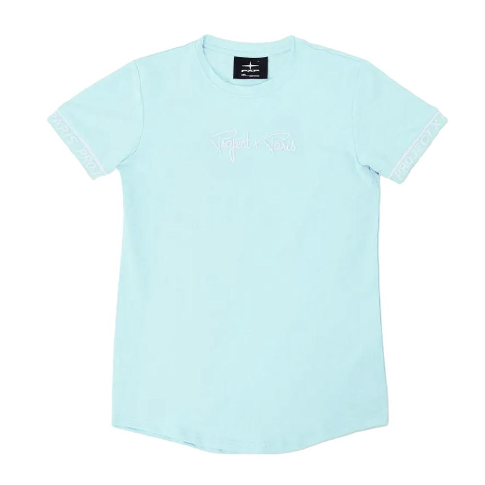 T-Shirt Bleu Clair Garçon Project X Paris J2310022 pas cher
