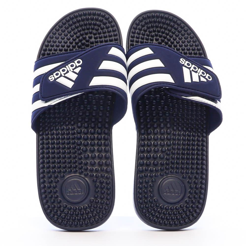 Claquettes Marine Homme Adidas Adissage F35579 vue 3