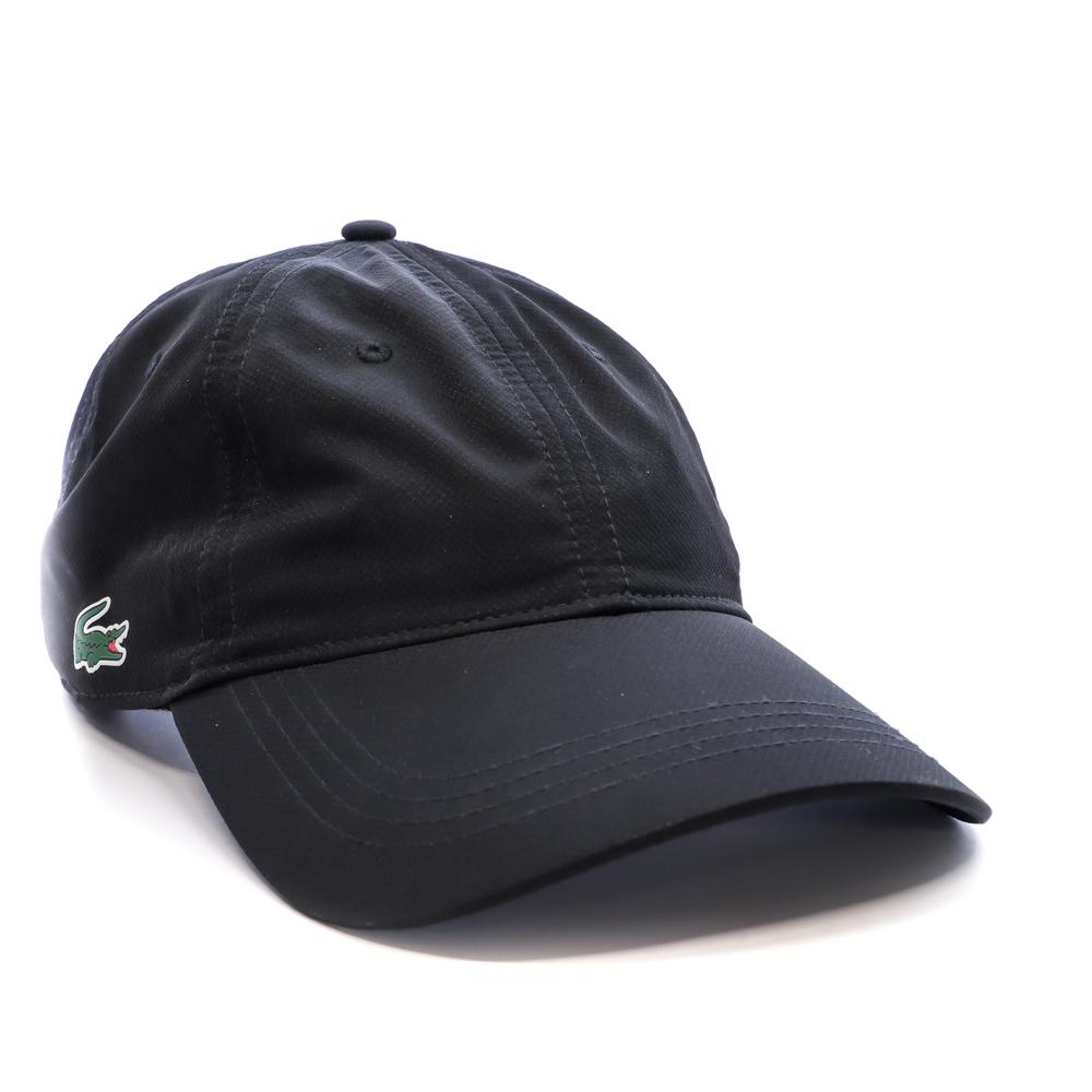 Casquette Noire Homme Lacoste Performance vue 2