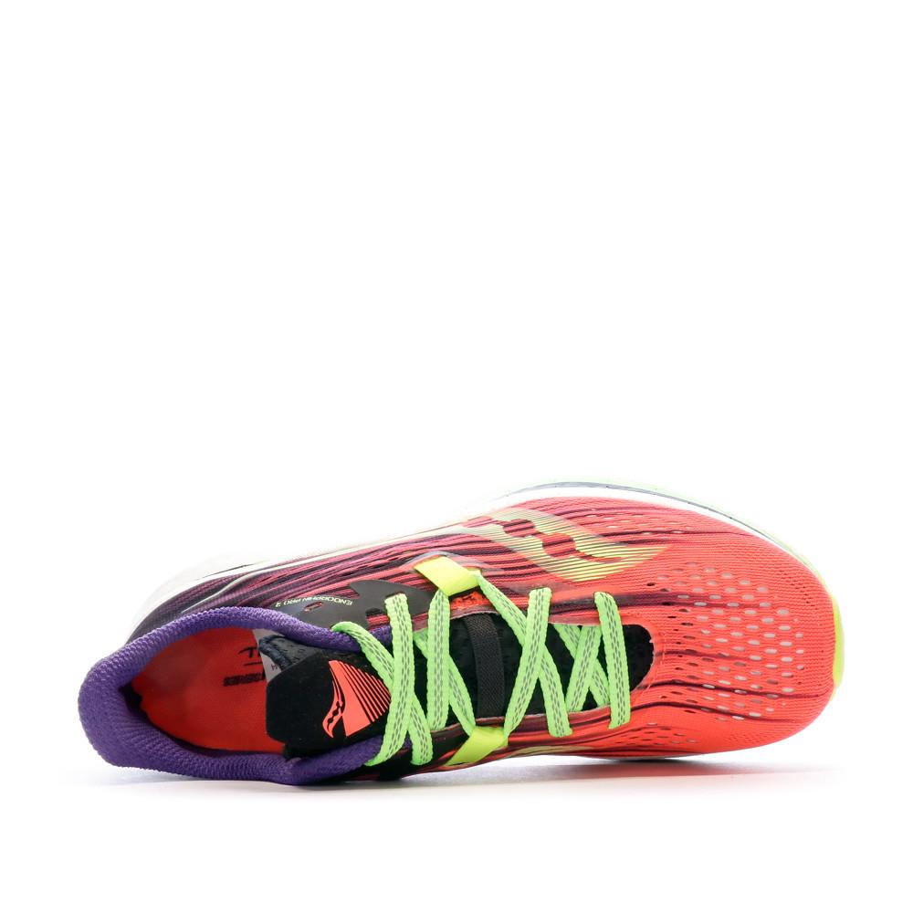 Chaussures de Running Rouge Femme Saucony Endorphin Pro 2 vue 4