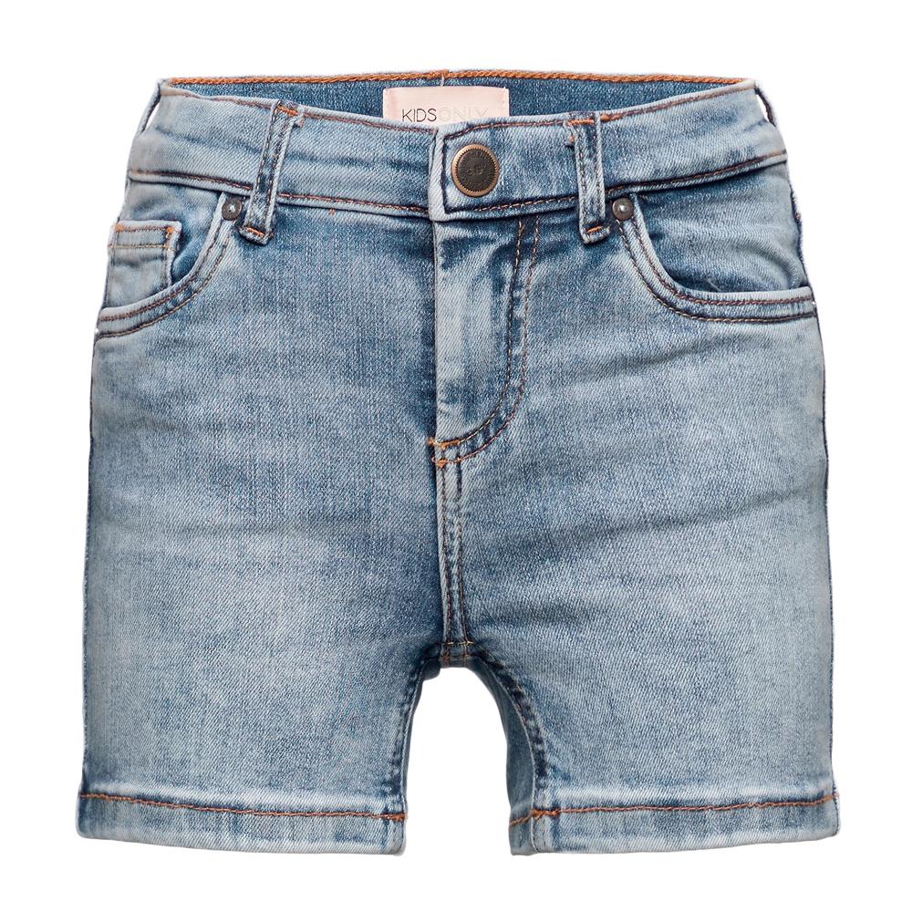 Short en Jean Bleu Fille Kids Only Light pas cher