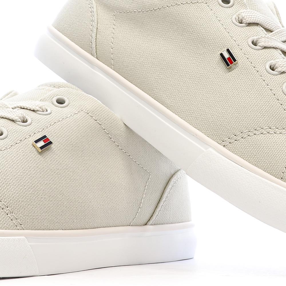 Baskets Beige Femme Tommy Hilfiger Th Low Profile vue 7