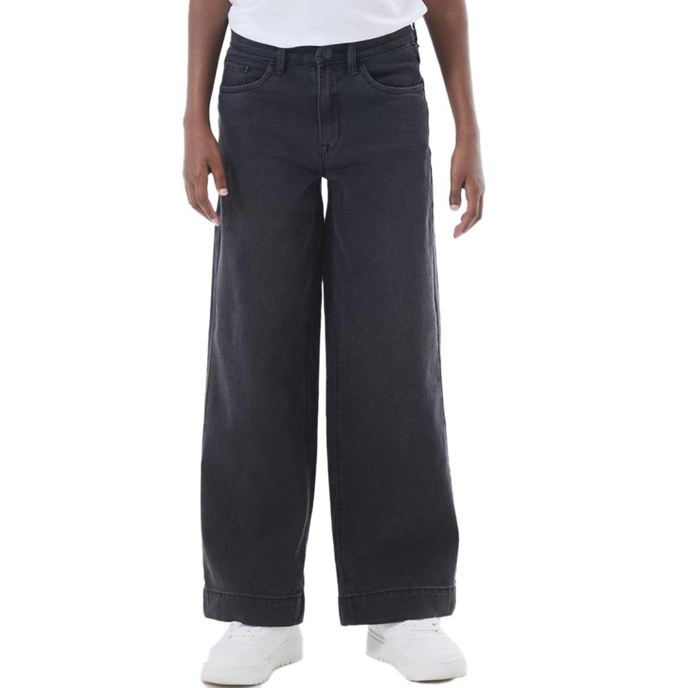 Jean Loose Noir Fille Name it Frose LBDS pas cher
