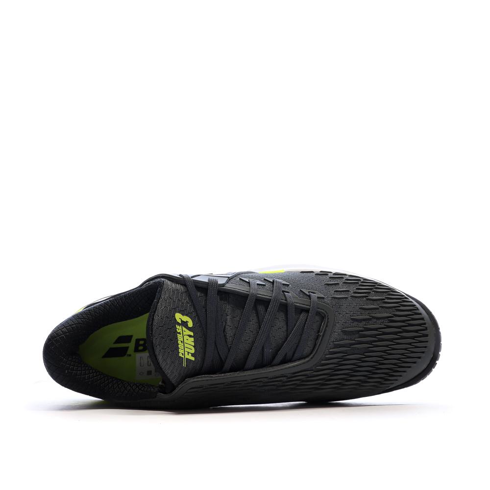 Chaussures de tennis Marine/Jaune Homme Babolat Propulse Fury vue 4