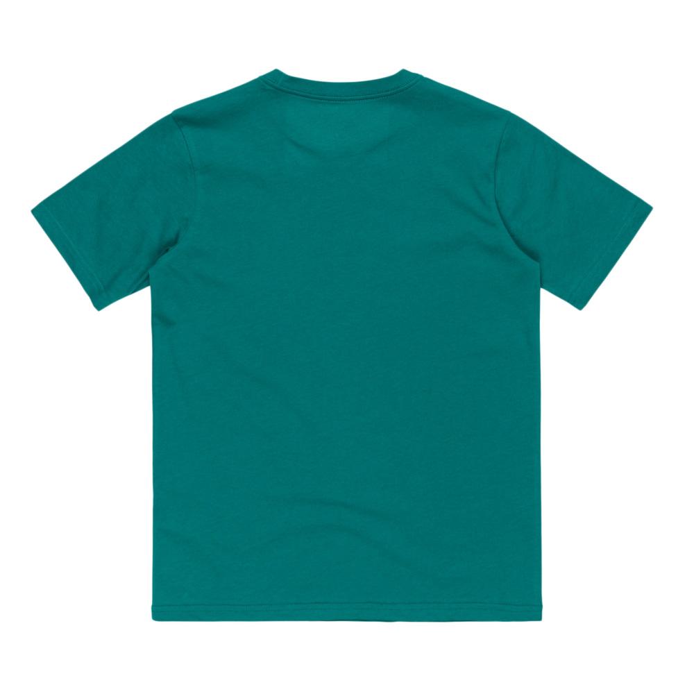 T-Shirt Bleu Canard Garçon Quiksilver Comp Logo vue 2
