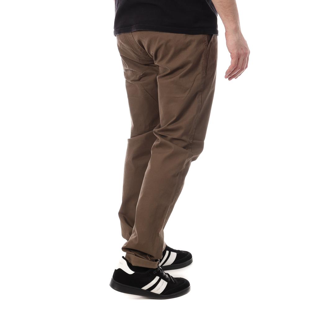 Chino Marron Moyen Homme Paname Brothers Costa vue 2