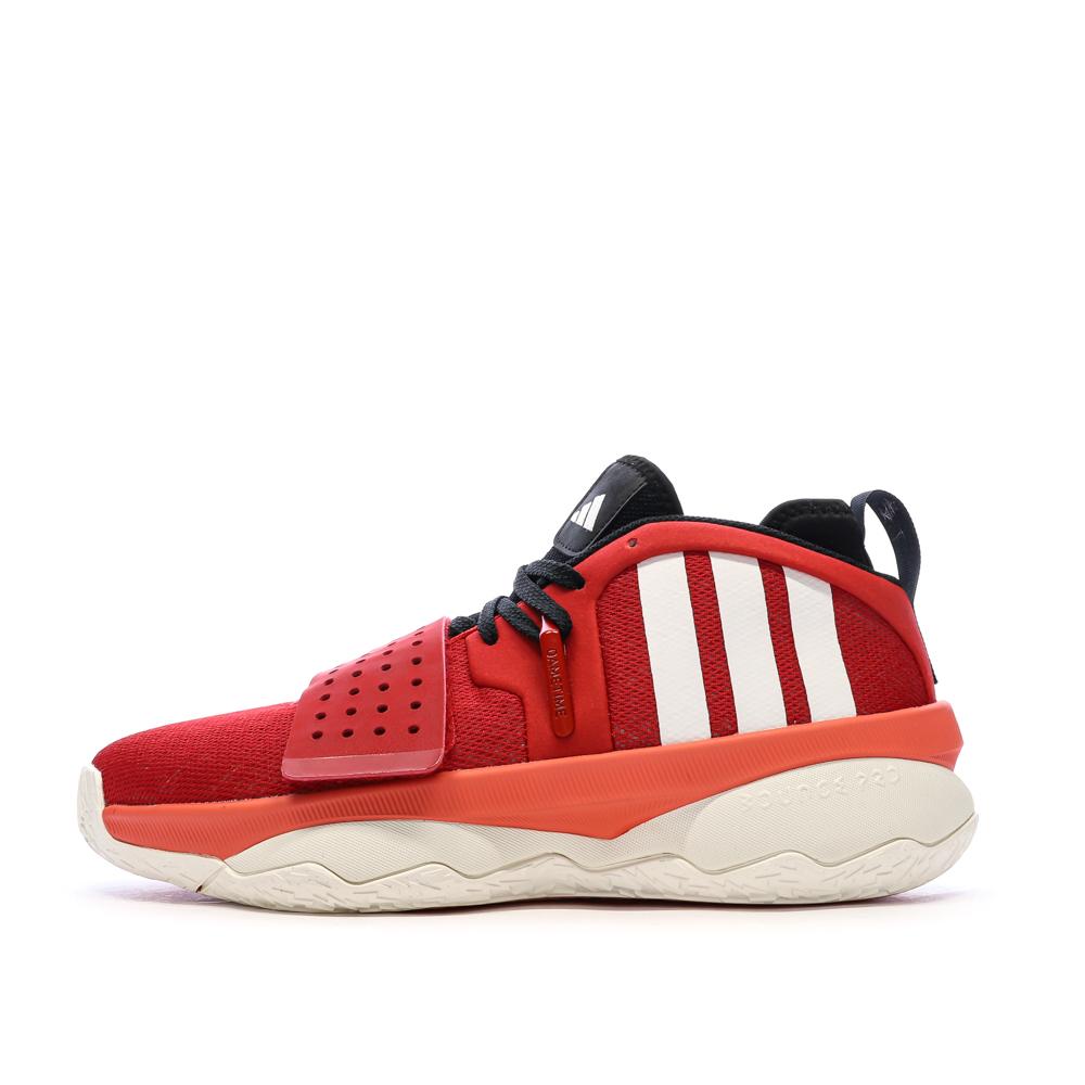 Chaussures de basketball Rouge Homme Adidas Dame 8 pas cher