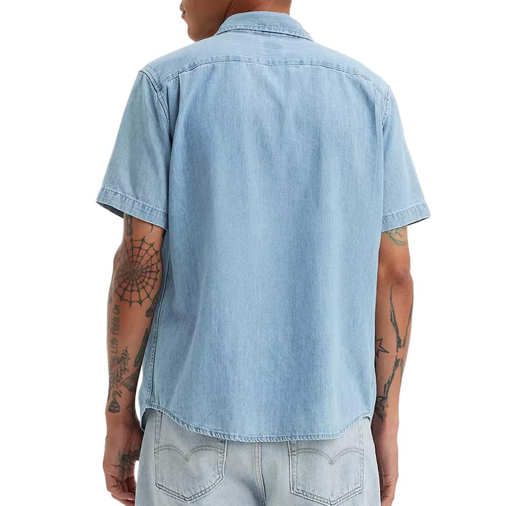 Chemise Bleu Clair Homme Levi's Classic vue 2