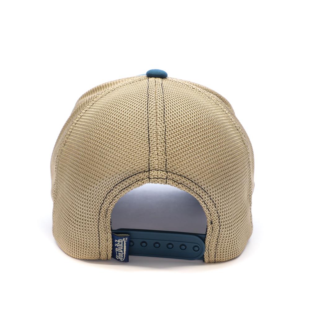 Casquette Beige/Bleu Homme Von Dutch Terry vue 3