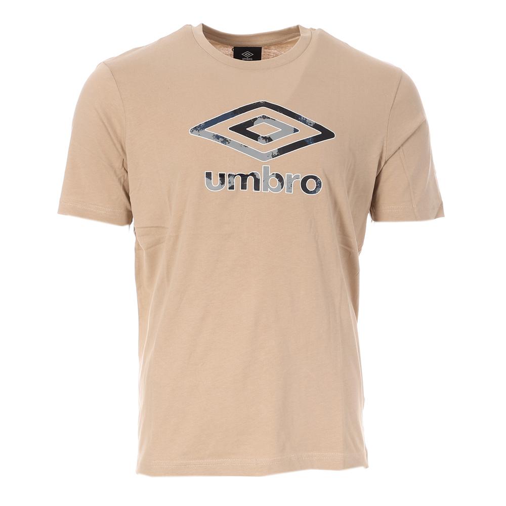 T-Shirt Beige Homme Umbro Stac pas cher